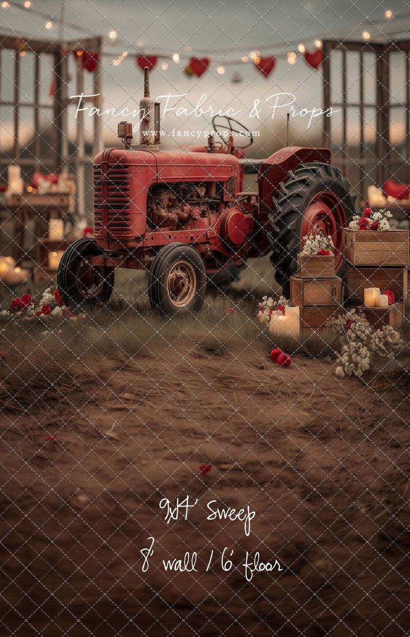 Crimson Courtship Lane - With Sweep Option