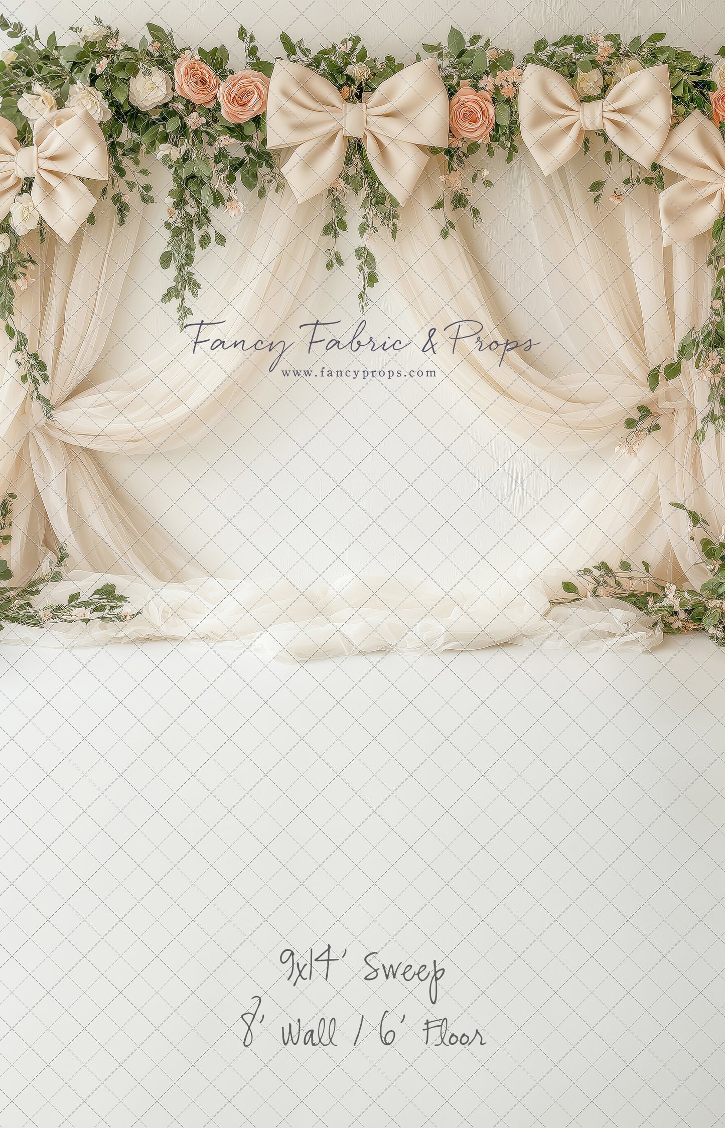 Delicate Bloomscape  - With Sweep Option