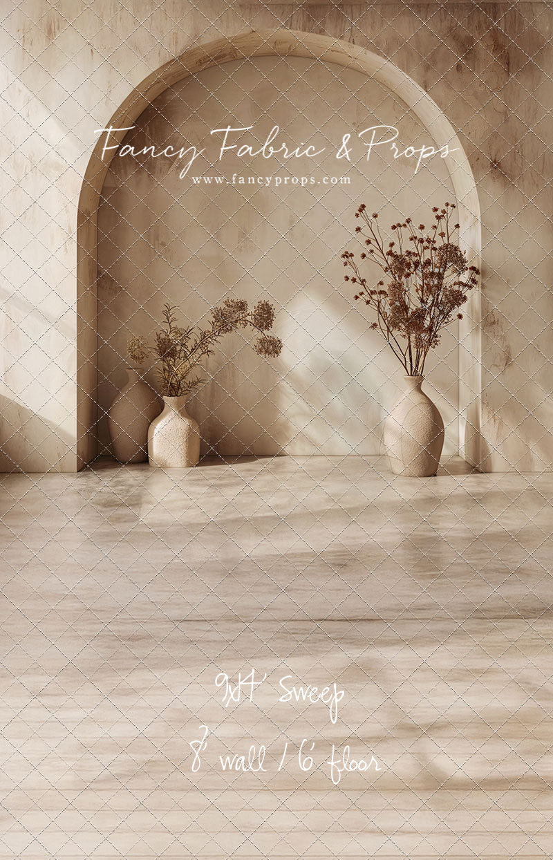 Dried Clay Arch - With Sweep Option