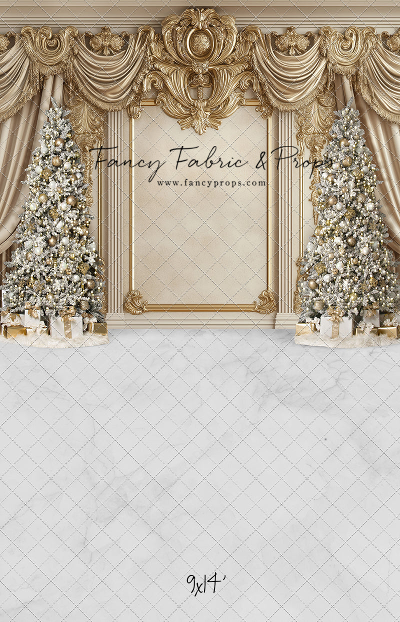 Elegant Golden Noel - with Sweep Option