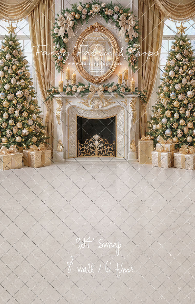 Elegant Ivory Parlor - with Sweep Option