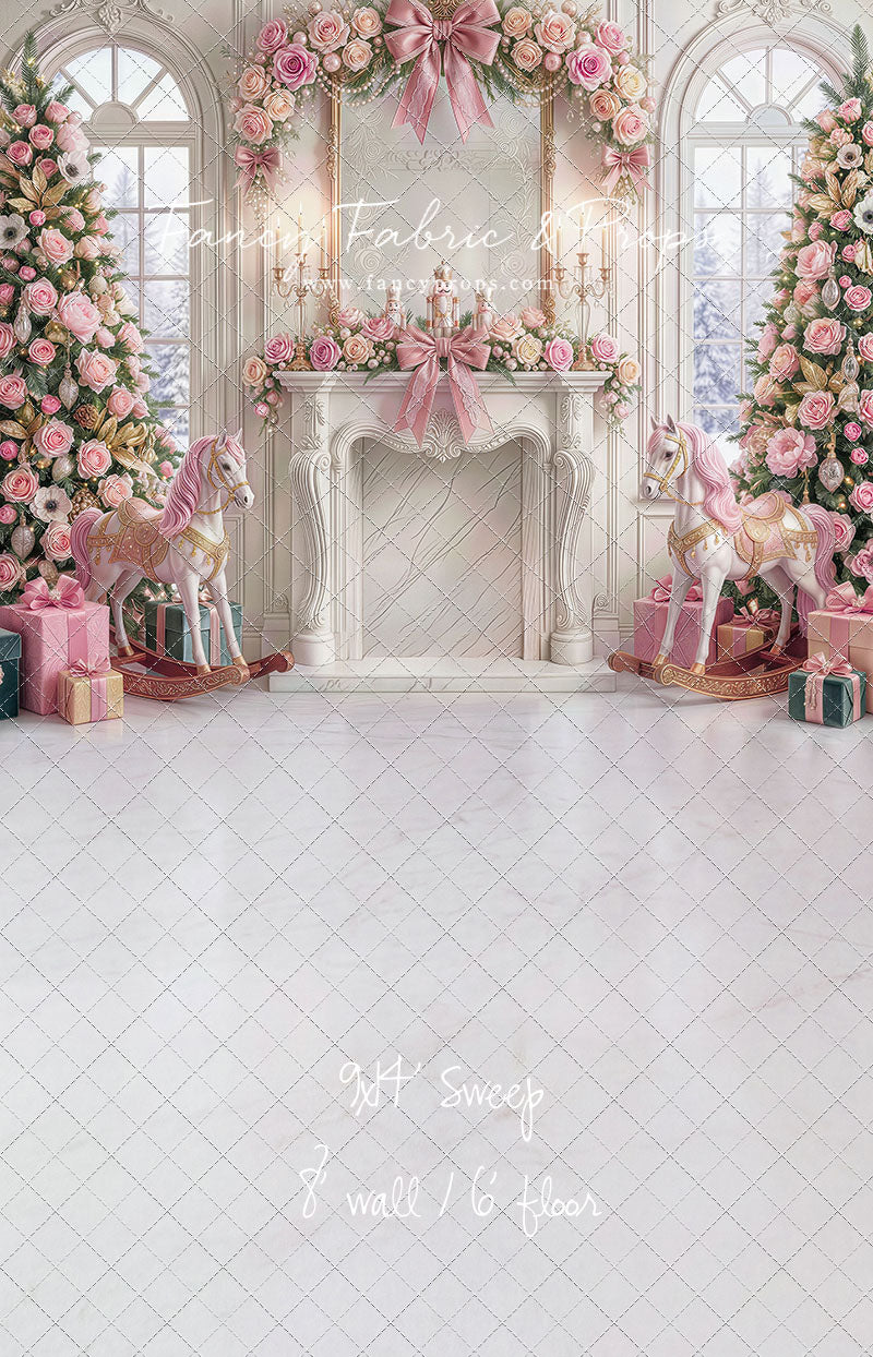Enchanted Blush Christmas - with Sweep Option