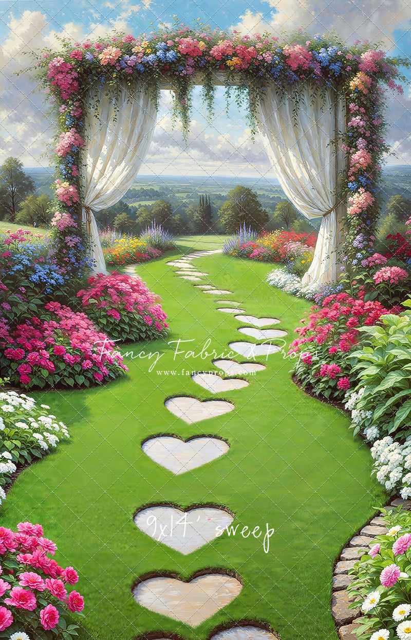 Enchanted Garden Romance - With Sweep Option