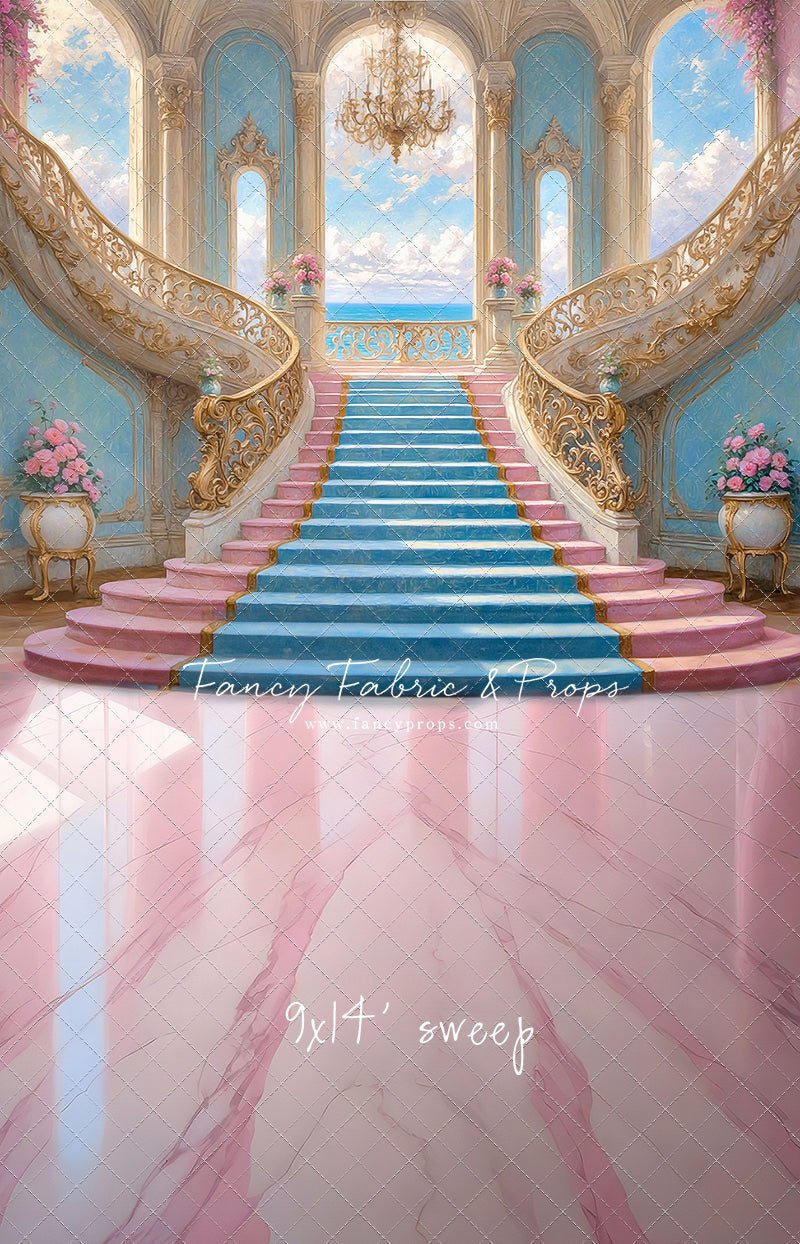 Enchanting Pastel Staircase - With Sweep Option