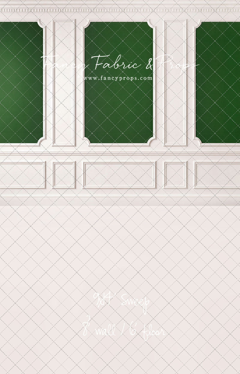 Evergreen Wainscoting - With Sweep Option