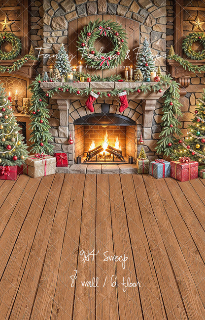 Fireside Christmas Magic - with Sweep Option