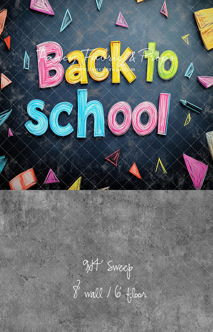 First Day Scribbles - With Sweep Option