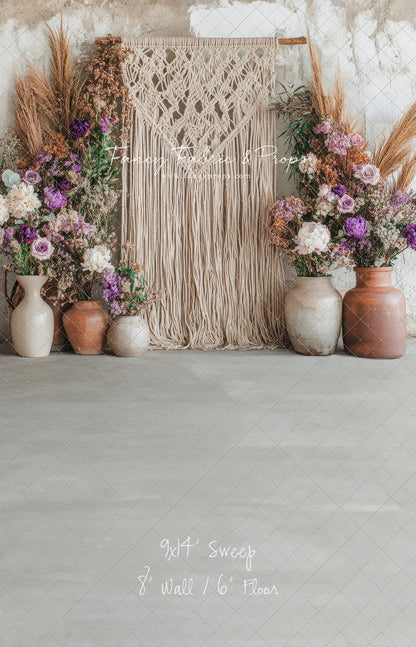 Floral Fringe Haven - With Sweep Option