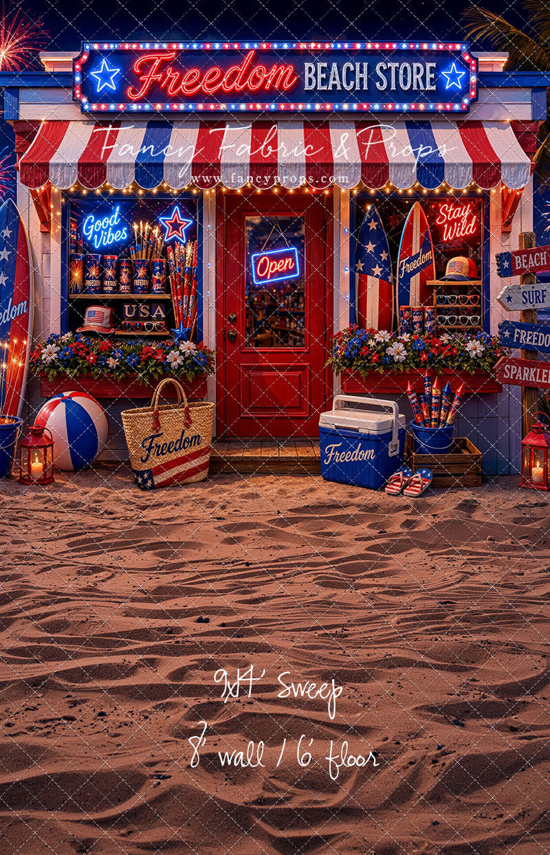 Freedom Beach Store - With Sweep Option