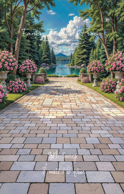 Garden By The Blue Lake - With Sweep Option
