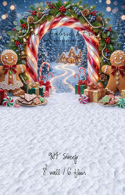 Gingerbread Welcome - With Sweep Option