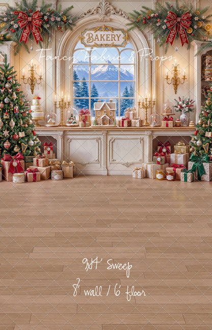 Gingerbread Wishes Bakery - With Sweep Option