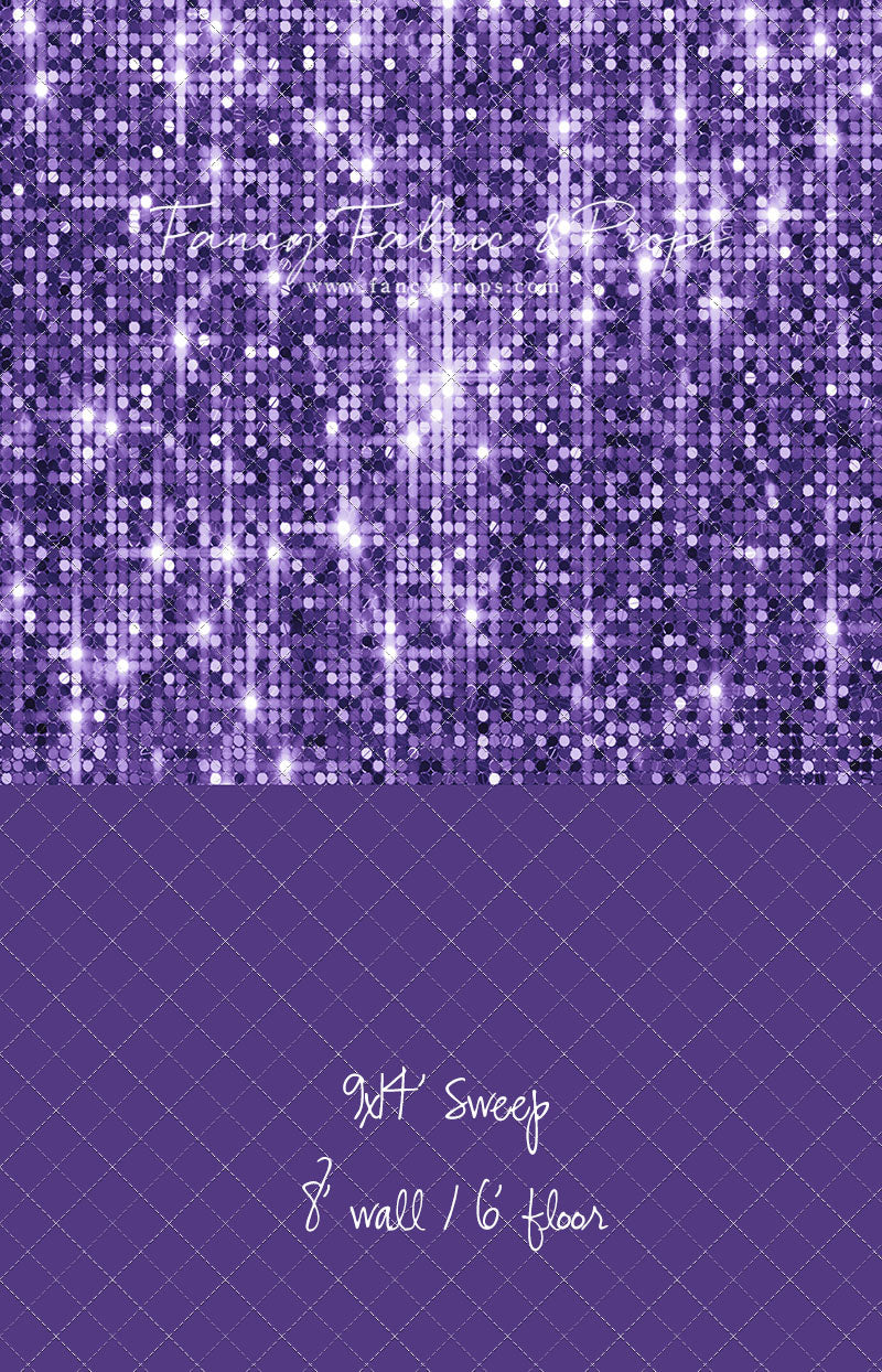 Glimmer Grape - With Solid Floor Sweep Option