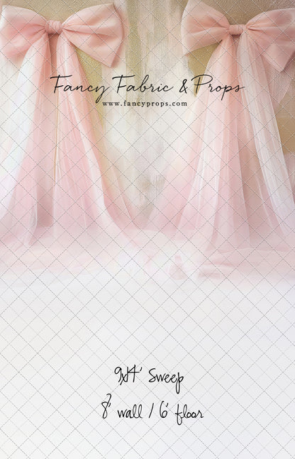 Golden Blush Bows - With Sweep Option