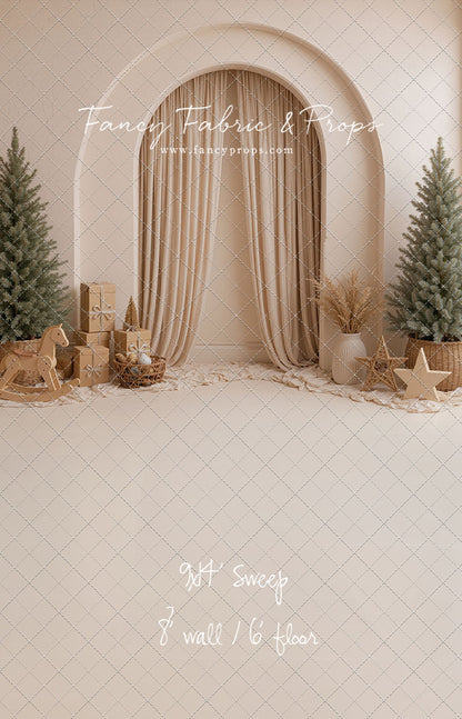 Golden Noel Arch - With Sweep Option