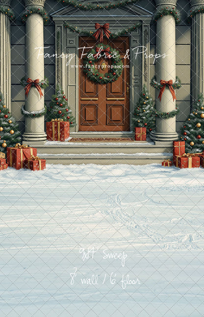Holiday Manor Entryway - With Sweep Option