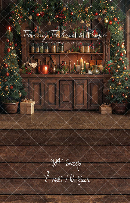 Holiday Pantry Kitchen - With Sweep Option