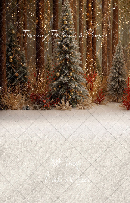 Holly & Pine Forest - With Sweep Option