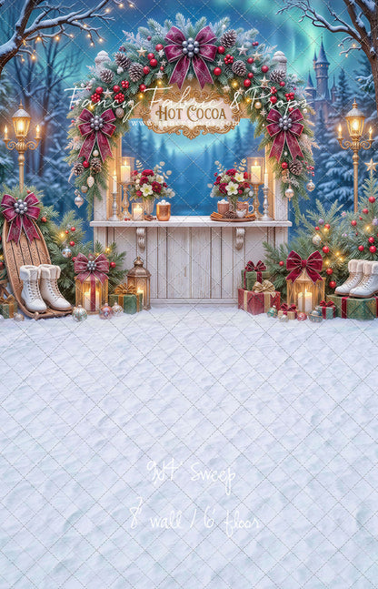 Hot Cocoa & Crimson - with Sweep Option