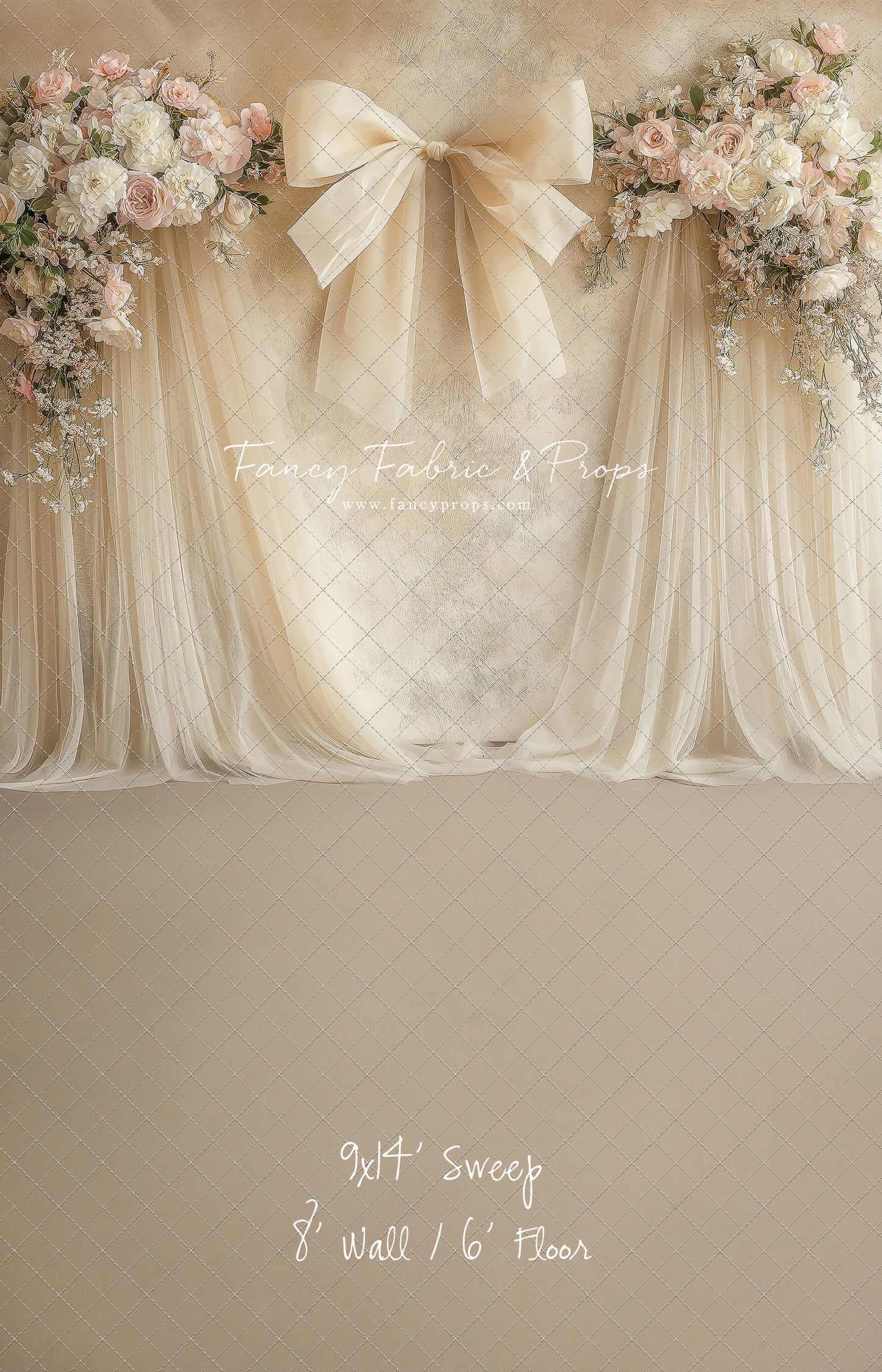 Ivory Bow Harmony  - With Sweep Option