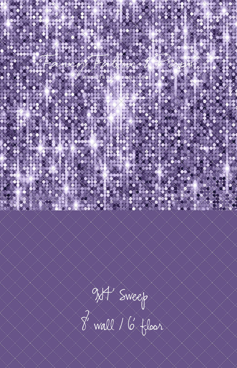 Lavender Lights - With Solid Floor Sweep Option