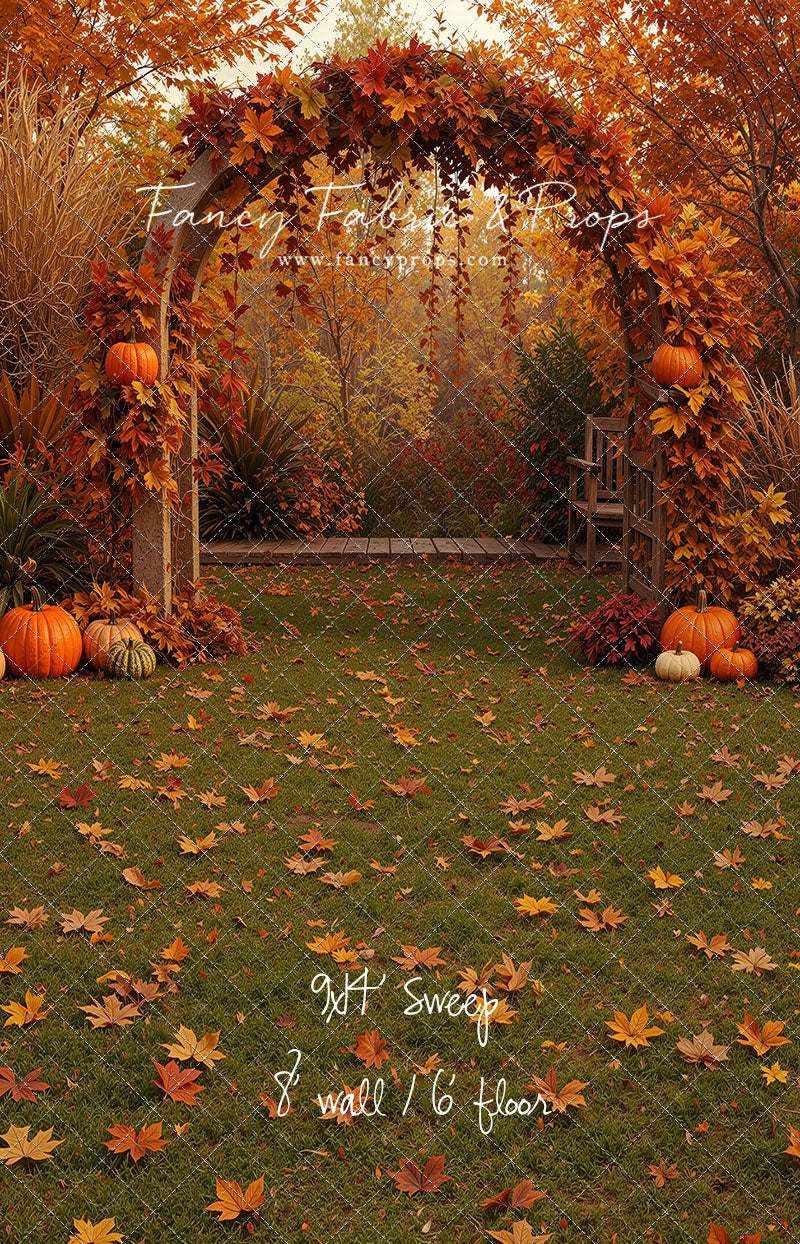 Leaves of Gold Garden - With Sweep Option