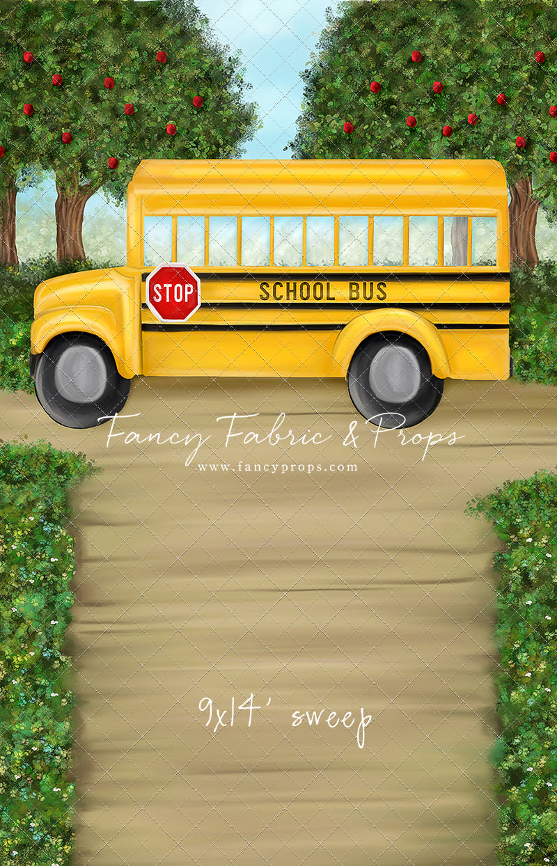 Little Yellow School Bus - With Sweep Option