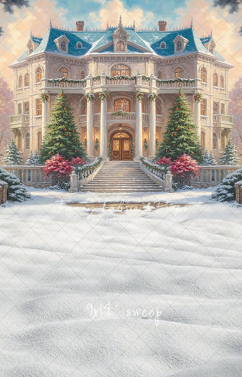 Majestic Christmas Manor - With Sweep Option