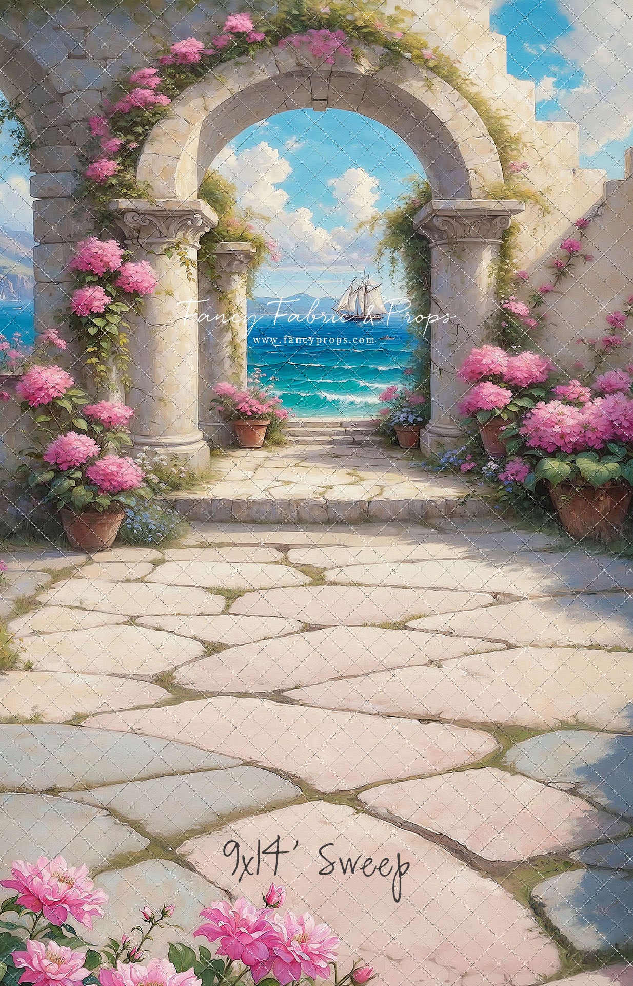 Mediterranean Blossom Gateway - With Sweep Option