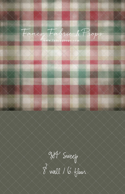 Merry Morning Plaid - With Sweep Option