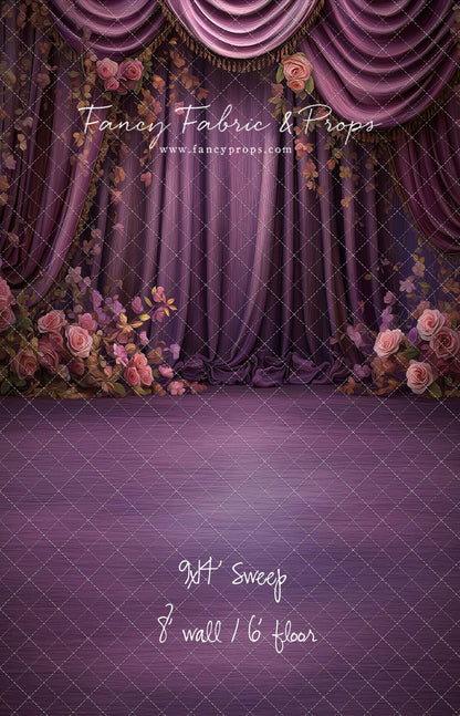 Midnight Orchid Ballroom - With Sweep Option