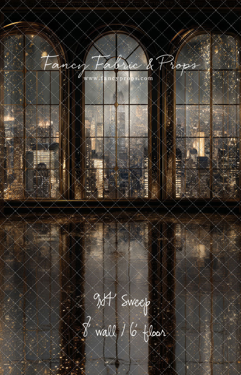 Midnight Skyline Ballroom - with Sweep Option