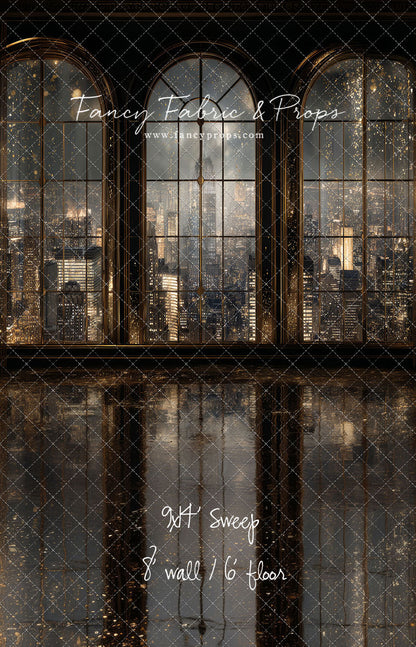 Midnight Skyline Ballroom - with Sweep Option