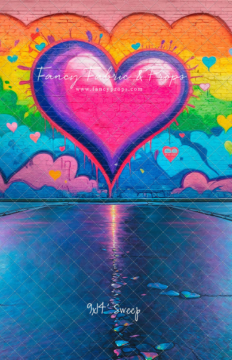 My Heart Is On The Wall - With Sweep Option