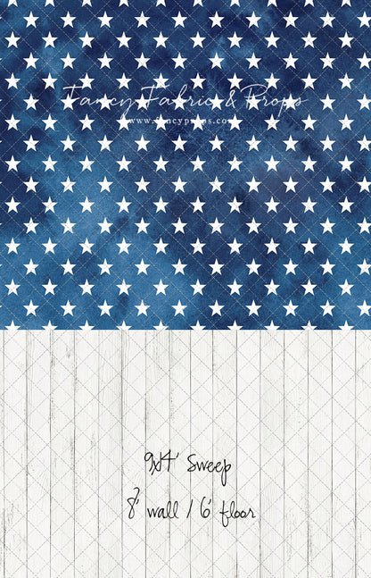 Navy Wishes - With Jacksonville Wood Floor Sweep Option