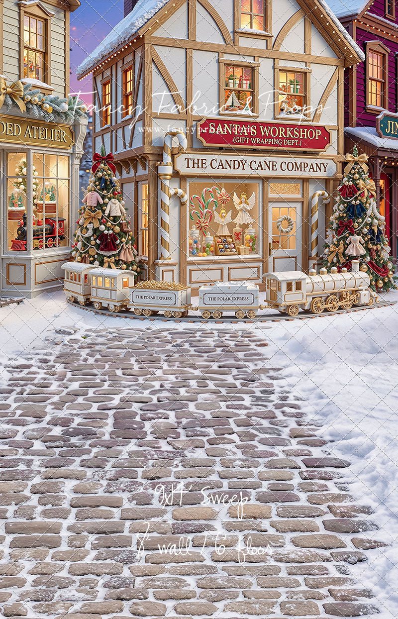 North Pole Village  - with Sweep Option