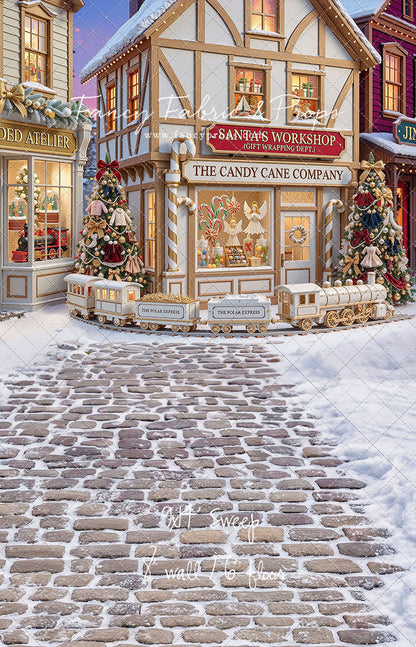North Pole Village  - with Sweep Option