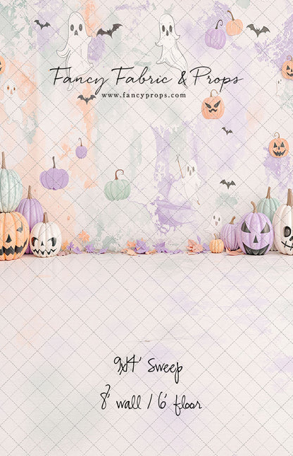 Pastel Pumpkin Parade - With Sweep Option