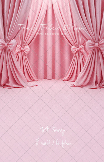 Pink Bow Drama - With Sweep Option