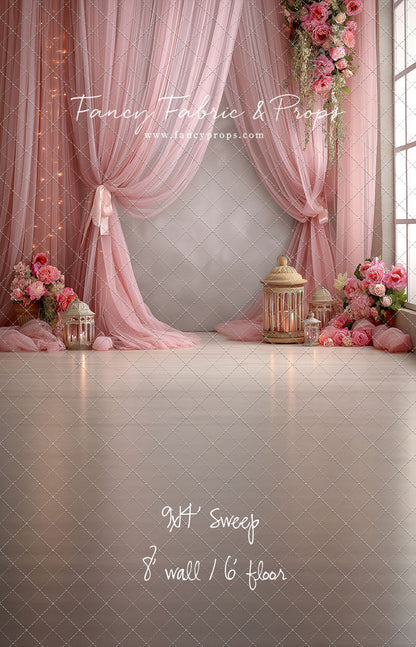 Pink Lantern Reception - With Sweep Option