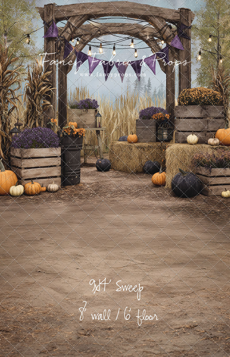 Pumpkin & Plum Harvest - with Sweep Option
