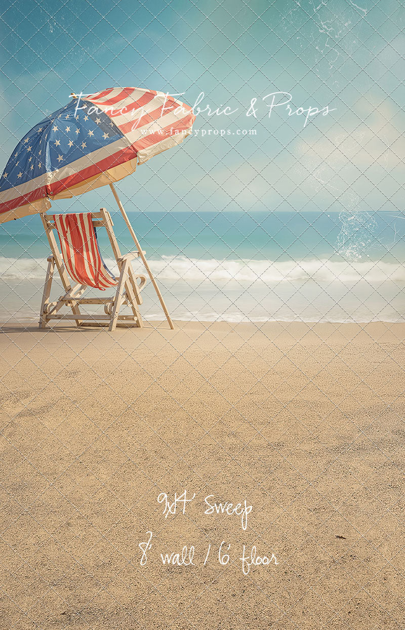 Red White & Beach - With Sweep Option