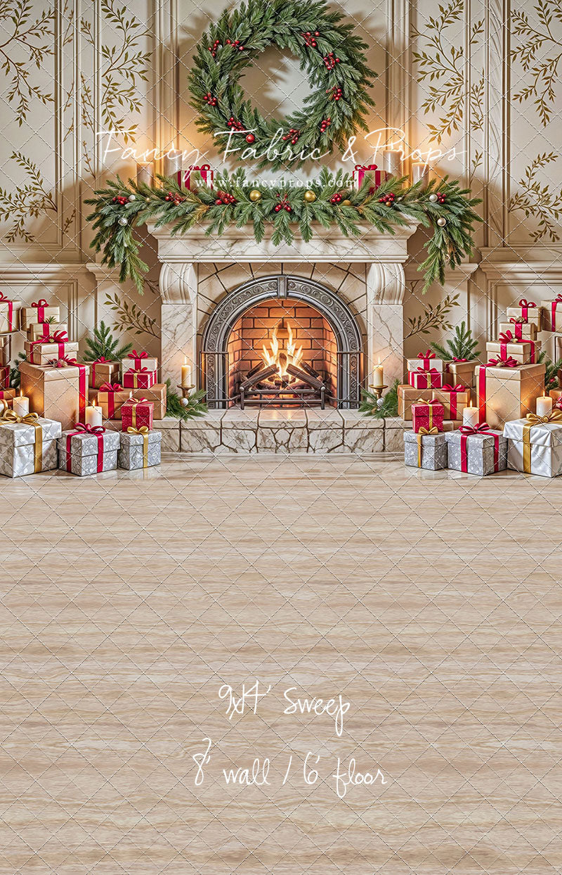 Regal Hearth & Holiday Cheer - with Sweep Option