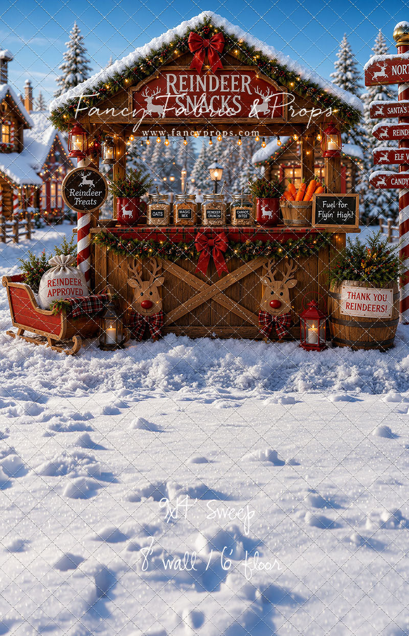 Reindeer Snacks- With Sweep Option