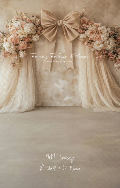 Ribboned Bloom  - With Sweep Option