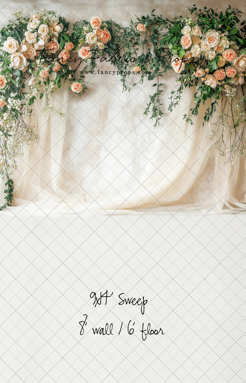 Rosette Drape - With Sweep Option