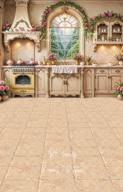 Rosewood Cottage Kitchen - With Sweep Option