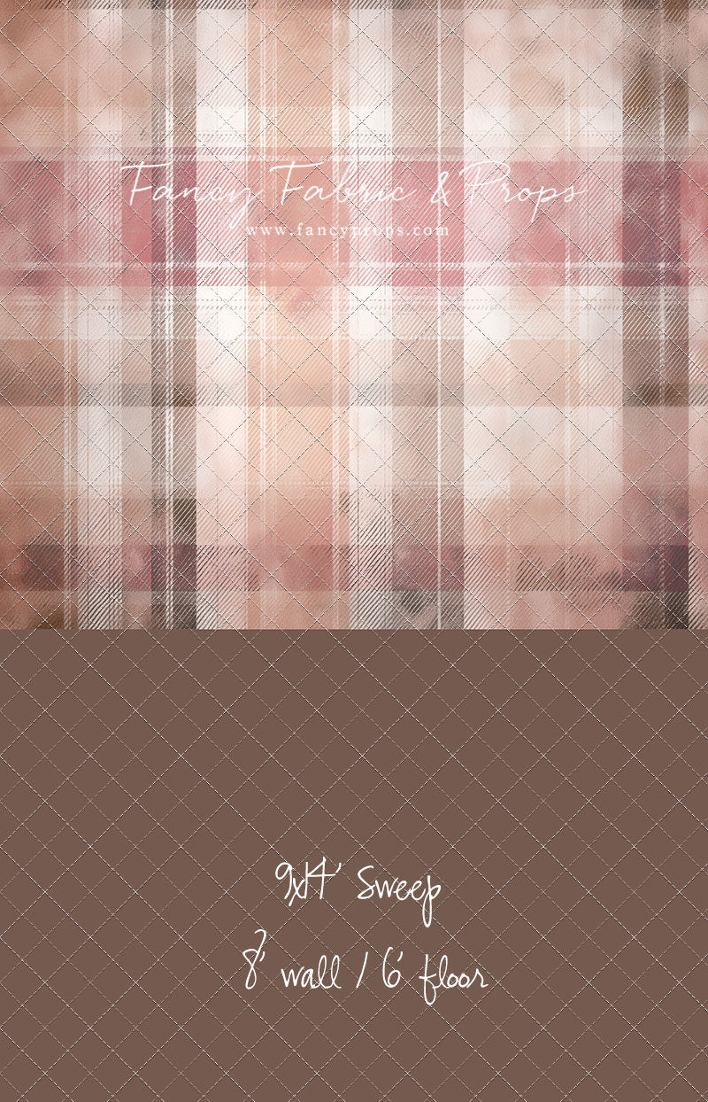 Rosewood Plaid - With Sweep Option