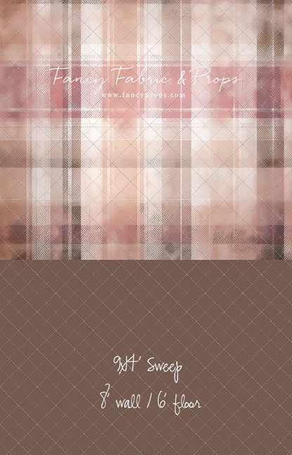 Rosewood Plaid - With Sweep Option