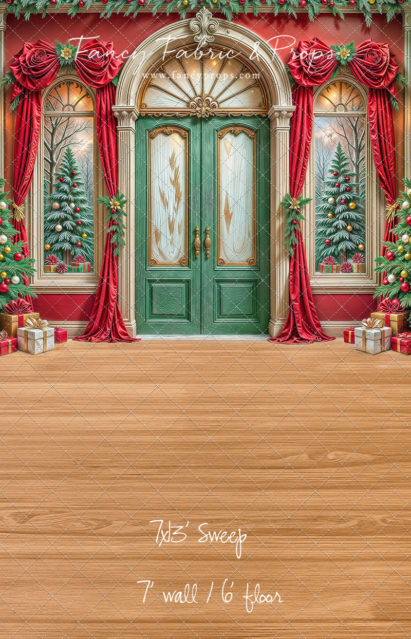 Rosy Holiday Hall - with Sweep Option